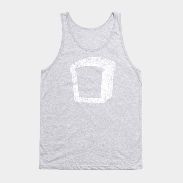 Cute Bread - Distressed Tank Top by PsychicCat